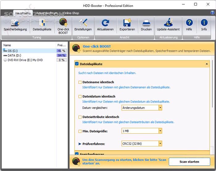 دانلود HDD-Booster Professional 2.006 - دانلود بهینه سازی هارد دیسک - سافت گذر