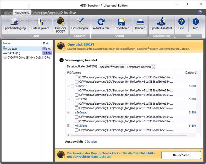 دانلود HDD-Booster Professional 2.006 - دانلود بهینه سازی هارد دیسک - سافت گذر