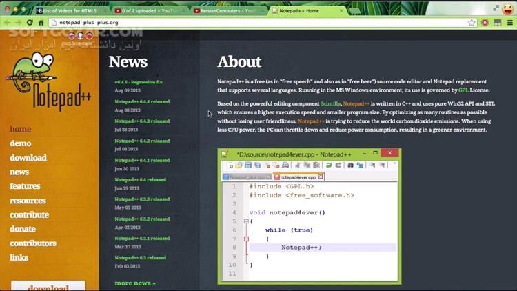 دانلود دوره آموزش ویدئویی HTML5 به زبان فارسی - برنامه‌نویسی وبسایت با اچ‌تی‌ام‌ال۵ - دانلود آموزش فارسی HTML5 - سافت گذر
