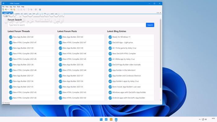 دانلود HTML Compiler 025.20 - دانلود تبدیل صفحات وب به فایل‌های اجرایی - سافت گذر