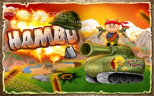 دانلود Hambo 1.1.8 for Android +2.1 - دانلود پاندا تیرانداز برای اندروید - سافت گذر