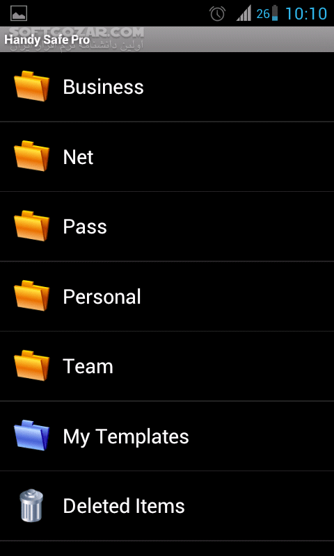 دانلود Handy Safe Pro 1.06 for Android - دانلود ذخیره کارت های بانکی و اطلاعات کاربری برای اندروید - سافت گذر