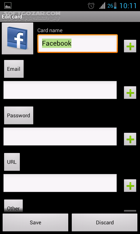 دانلود Handy Safe Pro 1.06 for Android - دانلود ذخیره کارت های بانکی و اطلاعات کاربری برای اندروید - سافت گذر