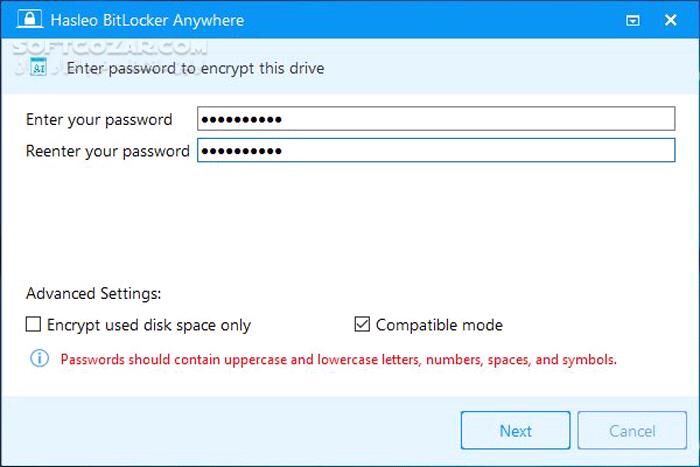 دانلود Hasleo BitLocker Anywhere 9.8 - دانلود مدیریت بیت لاکر - سافت گذر