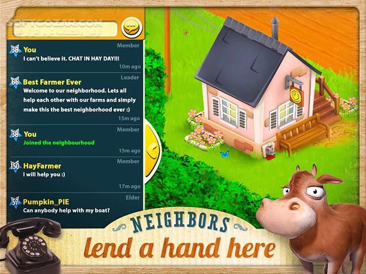 دانلود Hay Day 1.60.212 for Android +4.0 - دانلود بازی مزرعه هی دی برای اندروید - سافت گذر