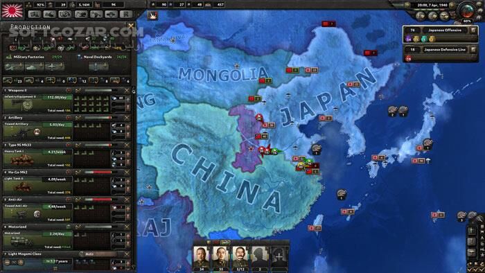 دانلود Hearts of Iron IV: Graveyard of Empires v1.16.6 - دانلود بازی قلب های آهنین - سافت گذر