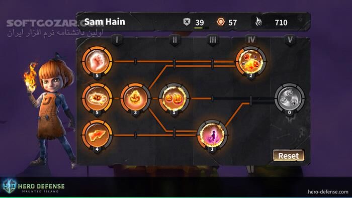 دانلود Hero Defense - Haunted Island - دانلود بازی دفاع قهرمان جزیره خالی از سکنه - سافت گذر