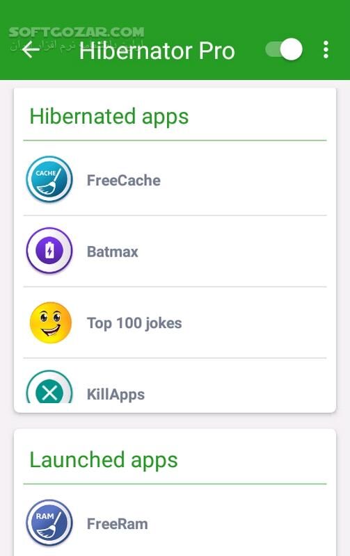 دانلود Hibernator Pro 2.55.2 for Android +6.0 - دانلود خواب زمستانی برای اندروید - سافت گذر