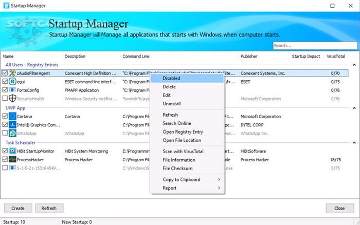 دانلود Hibit Uninstaller 3.2.70 - دانلود حذف کامل نرم افزارهای نصب شده - سافت گذر