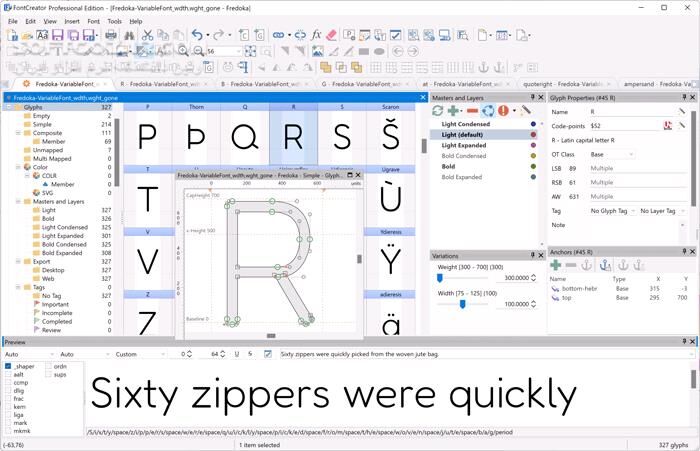 دانلود High-Logic FontCreator Pro 15.0.0.3035 - دانلود ساخت و ویرایش فونت - سافت گذر