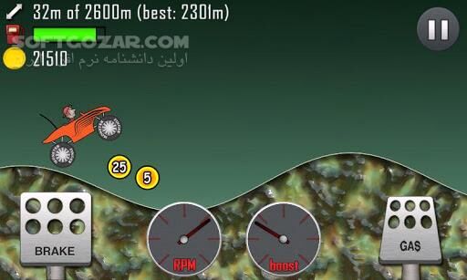 دانلود Hill Climb Racing 1 v1.50.0 / 2 1.47.3 for Android +4.2 - دانلود مسابقات رانندگی در صحرا 1 و 2 برای اندروید - سافت گذر