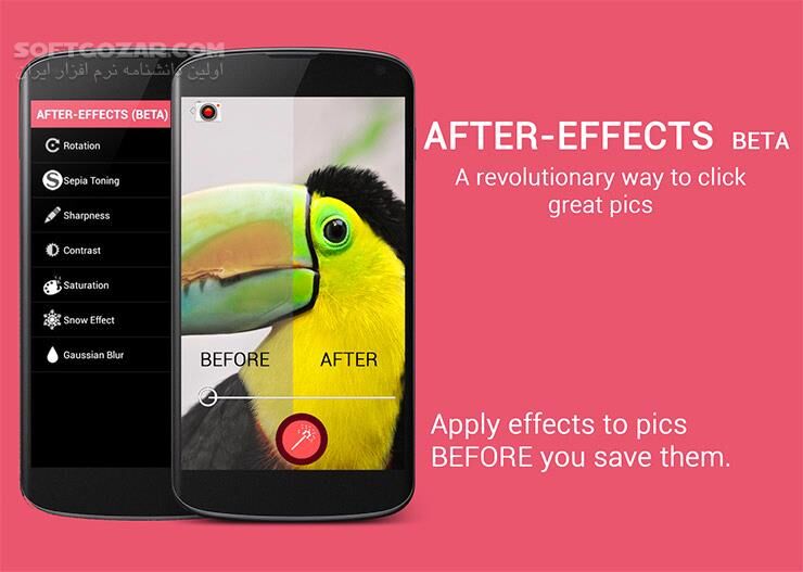 دانلود Holo Camera PLUS 3.1 for Android +4.0 - دانلود دوربین با امکانات بالا برای اندروید - سافت گذر
