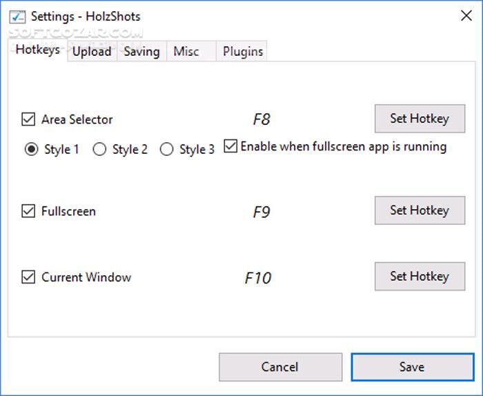 دانلود HolzShots 2.0.5 - دانلود اسکرینشات از محیط ویندوز - سافت گذر