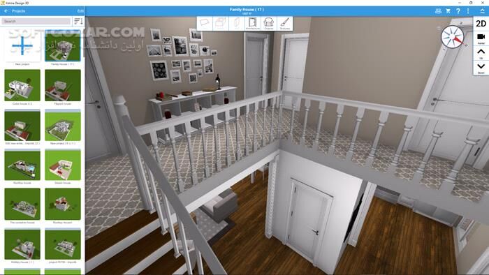 دانلود Home Design 3D 5.1.727 - دانلود طراحی خانه - سافت گذر