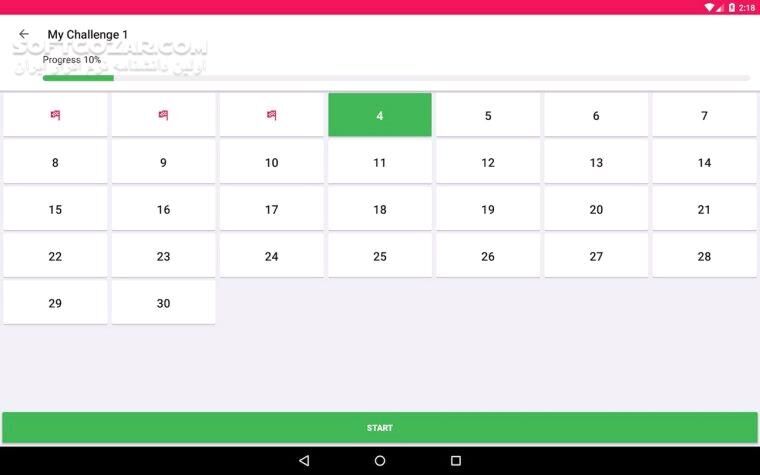 دانلود Home Workout – 30 Day Fitness Challenge 2.15 for Android +4.4 - دانلود تمرین ورزش خانگی برای اندروید - سافت گذر
