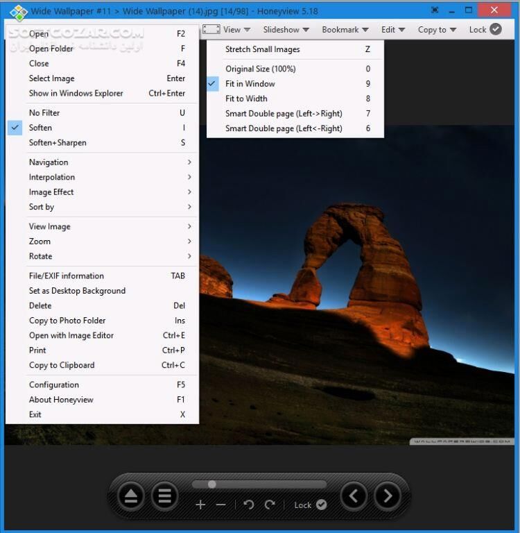 دانلود Honeyview 5.51 + Portable - دانلود نرم افزار سبک مشاهده عکس - سافت گذر