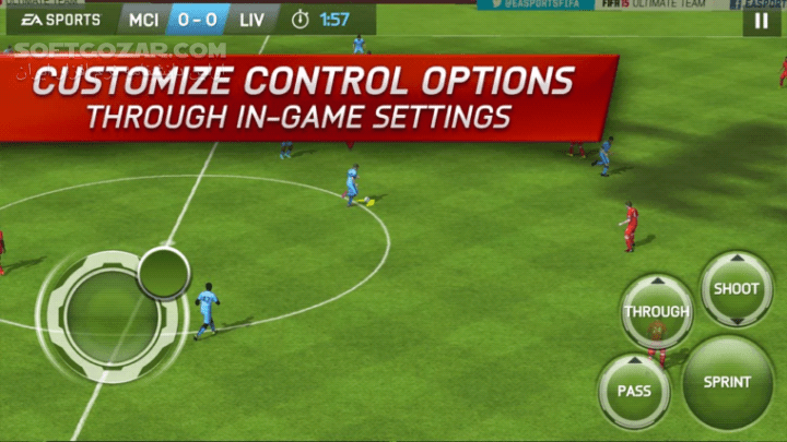 دانلود FIFA 16 Ultimate Team v3.3.118003 / FIFA 15 Ultimate Team 1.7.0 for Android+2.3.3 - دانلود بازی محبوب و جذاب فیفا برای اندروید - سافت گذر