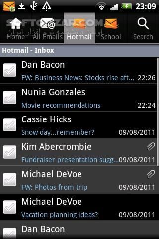 دانلود Hotmail 7.8.2.10.48.0185 for Android - دانلود چک کردن ایمیل های مایکروسافت در اندروید برای اندروید - سافت گذر