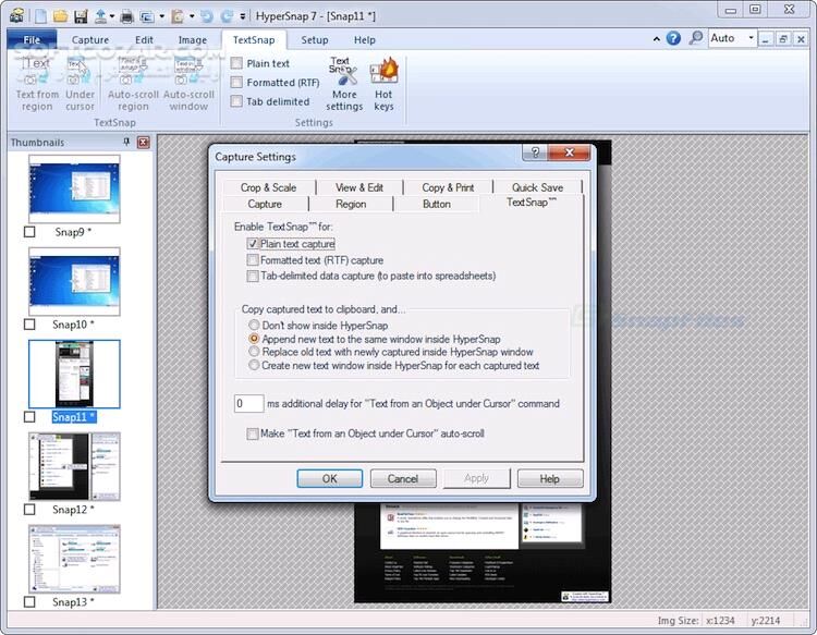 دانلود HyperSnap 9.6.0 - دانلود هایپر اسنپ عکس گرفتن از صفحه نمایش - سافت گذر