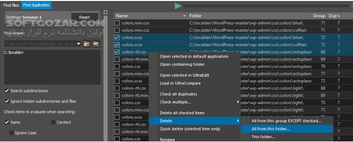 دانلود IDM UltraFinder 24.0.0.14 - دانلود جستجو و حذف فایل های تکراری - سافت گذر