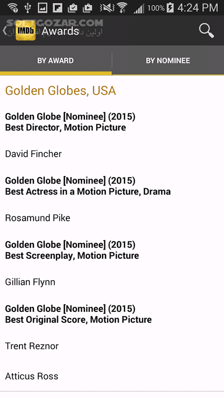 دانلود IMDb Movies & TV 9.2.3.109230200 for Android +9.0 - دانلود برنامه رسمی اطلاعات فیلم برای اندروید - سافت گذر