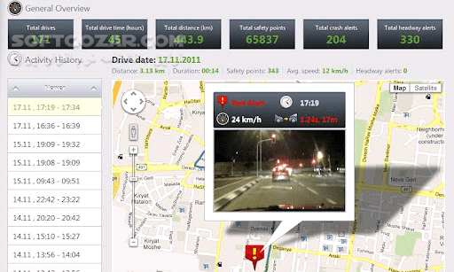 دانلود iOnRoad 2.0.1p for Android +4.2 - دانلود برنامه ای برای جلوگیری از تصادف در حین رانندگی برای اندروید - سافت گذر