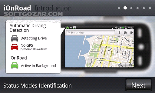 دانلود iOnRoad 2.0.1p for Android +4.2 - دانلود برنامه ای برای جلوگیری از تصادف در حین رانندگی برای اندروید - سافت گذر