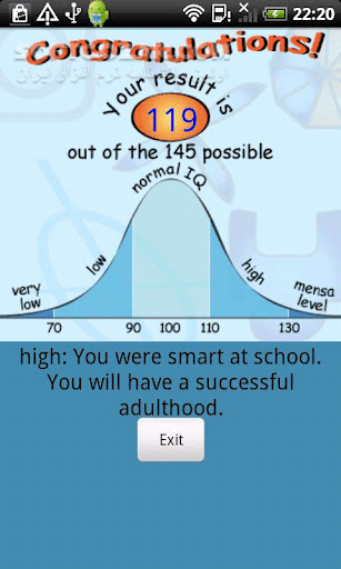 دانلود IQ Test 3.7.6 for Android - دانلود برنامه ای جهت سنجش و مقایسه آی کیو افراد برای اندروید - سافت گذر