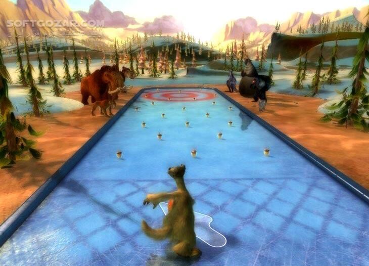 دانلود Ice Age Continental Drift Arctic Games - دانلود بازی عصر یخبندان 4 - رانش زمین - بازیهای قطبی - سافت گذر