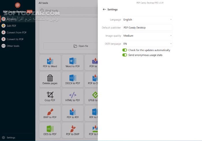 دانلود Icecream PDF Candy Desktop Pro 3.15 - دانلود تبدیل و ویرایش فایل‌های پی‌دی‌اف - سافت گذر