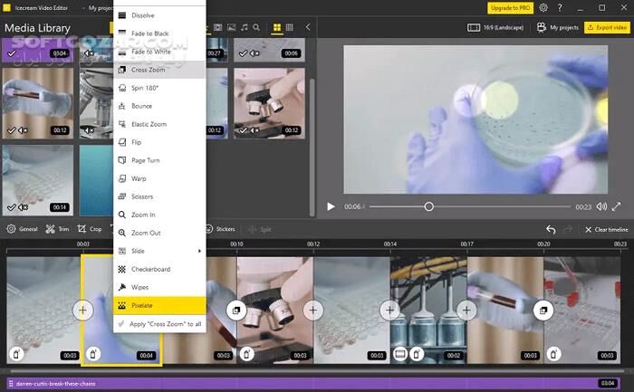 دانلود Icecream Video Editor Pro 3.24 - دانلود ویرایش ویدئو - سافت گذر