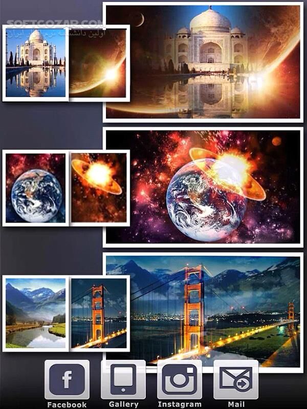 دانلود Image Blender Instafusion 4.0.0 for Android +2.3 - دانلود ترکیب عکس ها برای اندروید - سافت گذر