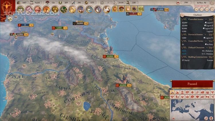 دانلود Imperator: Rome + Updates - دانلود بازی بهترین بازی های استراتژیک - سافت گذر