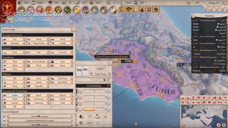 دانلود Imperator: Rome + Updates - دانلود بازی بهترین بازی های استراتژیک - سافت گذر