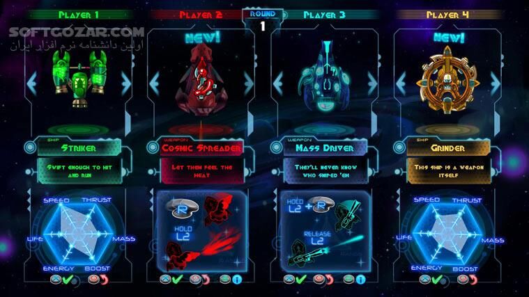 دانلود In Space We Brawl - دانلود بازی جنجال در فضا - سافت گذر