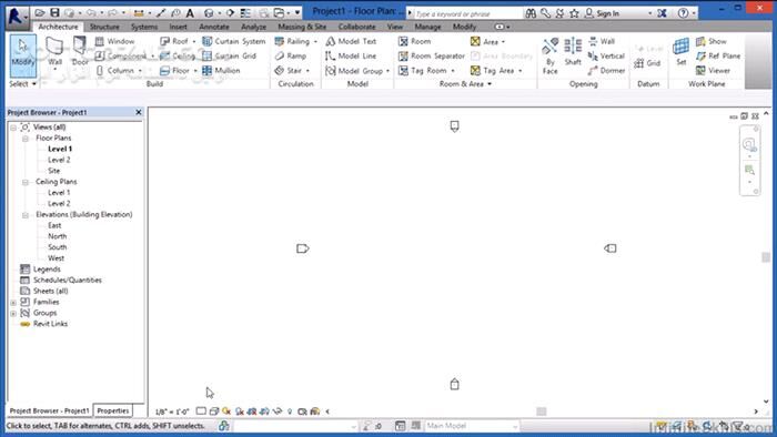 دانلود InfiniteSkills - Advanced Revit Architecture 2015 Training Video - دانلود فیلم آموزش سطح پیشرفته‌ی نرم‌افزار رِویـت آرشیتکتور 2015 - سافت گذر