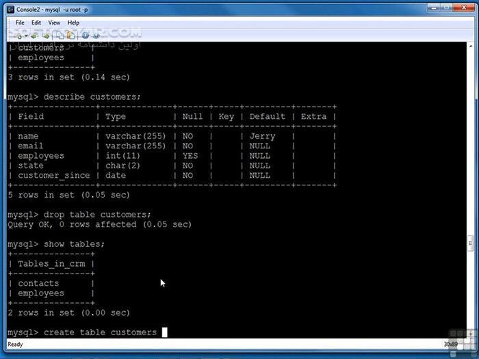 دانلود InfiniteSkills - Learning MySQL 5 Training Video - دانلود فیلم آموزش مای‌اس‌کیواِل 5 - سافت گذر