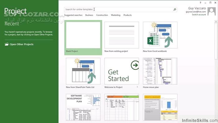 دانلود InfiniteSkills - Microsoft Project For Software Developers Training Video - دانلود فیلم آموزش امکانات مایکروسافت پروجکت برای توسعه‌دهندگان نرم‌افزار - سافت گذر