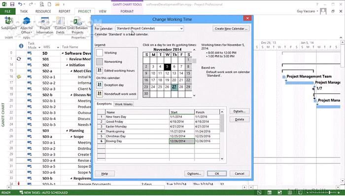 دانلود InfiniteSkills - Microsoft Project For Software Developers Training Video - دانلود فیلم آموزش امکانات مایکروسافت پروجکت برای توسعه‌دهندگان نرم‌افزار - سافت گذر