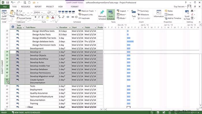دانلود InfiniteSkills - Microsoft Project For Software Developers Training Video - دانلود فیلم آموزش امکانات مایکروسافت پروجکت برای توسعه‌دهندگان نرم‌افزار - سافت گذر
