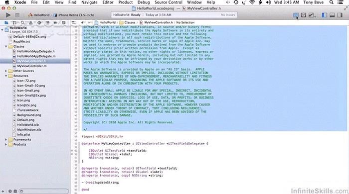 دانلود InfiniteSkills - Non-Programmers Guide To Building iOS Apps Training Video - دانلود فیلم آموزش ساخت اپلیکیشن‌های آی‌او‌اِس برای افراد مبتدی و غیربرنامه‌نویس - سافت گذر