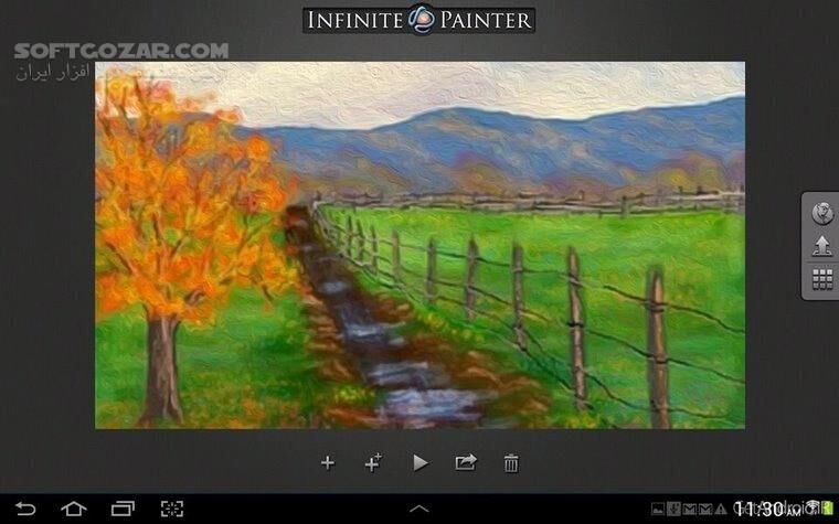 دانلود Infinite Painter 7.0.15 For Andoird +4.3 - دانلود طراحی و نقاشی حرفه ای برای اندروید - سافت گذر