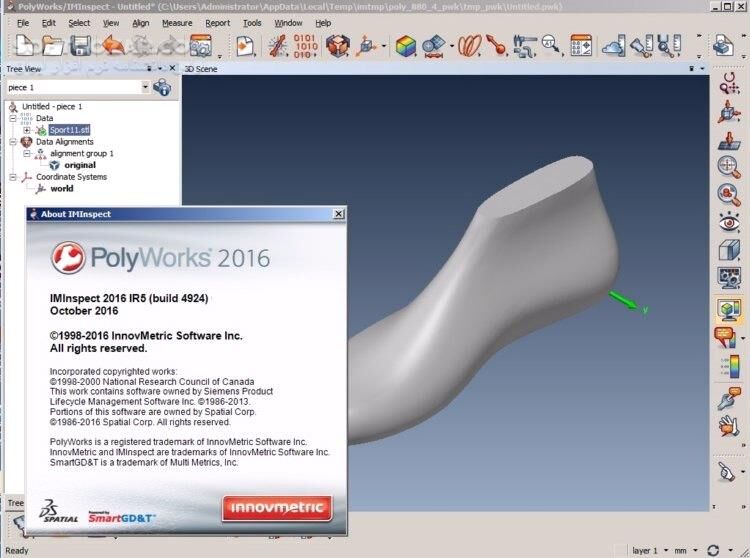 دانلود InnovMetric PolyWorks Metrology Suite 2025 IR4 / 2024 IR3.2 / 2023 IR5.1 / 2022 IR6.1 / 2021 IR10 - دانلود مترولوژی سه بعدی و مدل سازی چند ضلعی پلی ورک - سافت گذر