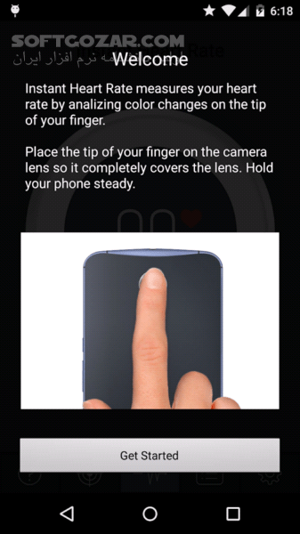 دانلود Instant Heart Rate Pro 5.36.8299 for Android +4.0 - دانلود تشخیص ضربان قلب برای اندروید - سافت گذر