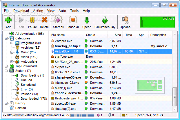 دانلود Internet Download Accelerator Pro 7.2.1.1737 - دانلود اینترنت دانلود منیجر اکسلریتور - سافت گذر