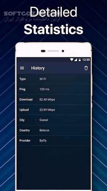 دانلود Internet Speed Test Original - wifi & 4g meter 4.3 for Android +4.1 - دانلود تست اینترنت اورجینال برای اندروید - سافت گذر