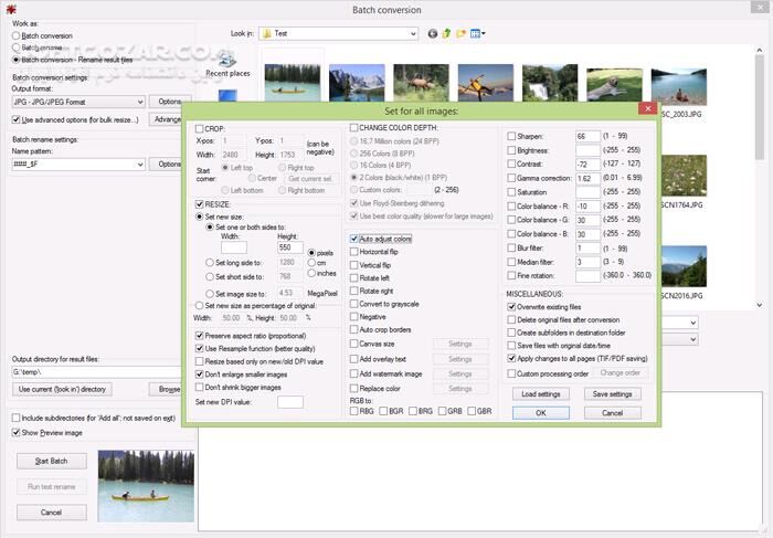 دانلود IrfanView 4.73 Commercial - دانلود ویرایشگر عکس ساده - سافت گذر