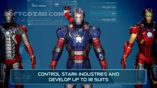 دانلود Iron Man 3 1.6.9 for Android - دانلود بازی مرد آهنی برای اندروید - سافت گذر
