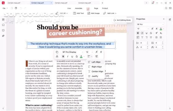دانلود JOPDF 1.2.3.1 - دانلود ویرایش پی دی اف - سافت گذر