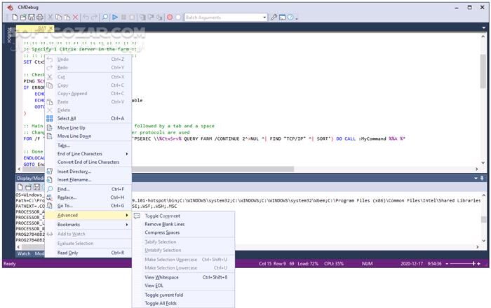 دانلود JP Software CMDebug 35.00.21 - دانلود اشکال‌زدایی اسکریپت‌های دسته‌ای - سافت گذر